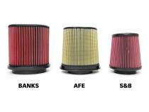 Ram-Air Intake System Oiled Filter for 18-25 Jeep Wrangler JL 3.6L and 20-25 Gladiator 3.6L Banks Power