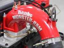 Monster-Ram Intake Elbow W/Boost Tube 03-07 Dodge 5.9L Banks Power