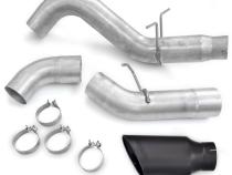 Monster Exhaust System for 11-15 Chevy/GMC 2500/3500 and (16 2500 Only) 6.6L Duramax LML (DRW) Black Tip Banks Power