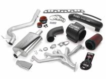 PowerPack Bundle Complete Power System W/AutoMind Programmer Chrome Tip 98-99 Jeep 4.0L Wrangler TJ Banks Power