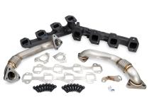 GM 6.6L Duramax High-Flow Exhaust Manifolds and Up-Pipes Kits 2001-2004