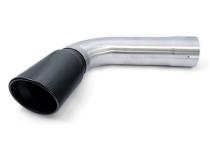 2007-2019 GM 6.6L Duramax 304 Stainless Steel Four Inch Performance Exhaust Upgrade Black