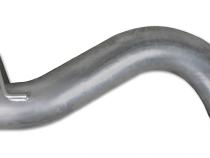 Exhaust Pipe 5 Inch 08-10 Ford F250/F350 Superduty 6.4L First Section Pass Performance Series Steel Exhaust Tail Pipe Diamond Eye