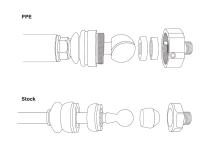 2001-2010 GM Sierra 2500 Stage 3 Forged Tie Rod Assemblies