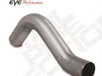 Exhaust Pipe 4 Inch 89-93 Dodge Dodge RAM 2500/3500 RWD First Section Only Single Performance Series Exhaust Tail Pipe Diamond Eye