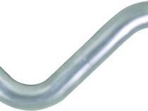 Exhaust Pipe 4 Inch 04.5-Early 07 RAM 2500/3500 First Section Pass enger Stainless Performance Series Exhaust Tail Pipe Diamond Eye