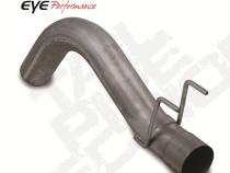 Exhaust Pipe 5 Inch 04.5-Early 07 RAM 2500/3500 First Section Pass Stainless Performance Series Exhaust Tail Pipe Diamond Eye