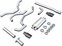 Exhaust Cat Back Ford F150 (2009-2014) Polish Tube Black Tips