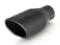 Monster Exhaust System Single Exit Black Ob Round Tip 97-99 Jeep 2.5/4.0L Wrangler Banks Power