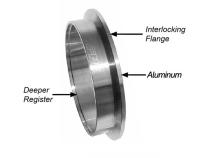 1.5 Inch QR Aluminum V-Band 3 Pc Set 1C 1M 1F PPE Diesel