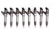 Chevy Duramax 08-10 LMM Brand New 300 Percent Over Injector Set (SAC Nozzles) Dynomite Diesel