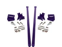 2001-2010 Silverado/Sierra 2500/3500 75 Inch Bolt On Traction Bars 3.5 Inch Axle Diameter Kingsport Grey