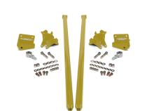 2001-2010 Silverado/Sierra 2500/3500 75 Inch Bolt On Traction Bars 3.5 Inch Axle Diameter Kingsport Grey