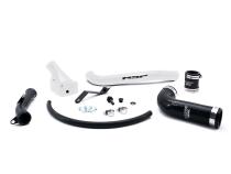 2006-2010 Chevrolet / GMC Billet Forward Facing Thermostat Housing Kit Polar White