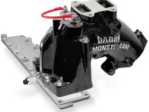 Monster-Ram Intake System for 07.5-12 Dodge Ram 2500/3500 6.7L Cummins Black Powdercoat Banks Power