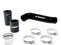 HSP Replacement Hot Side Tube For 2011-2022 Ford Powerstroke F250/350 6.7 Liter-Silk Stain Black
