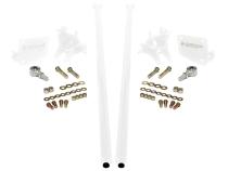HSP Traction Bars For 2011-2017 Ford Powerstroke 6.7 Liter F250 F350 SRW Crew Cab Long Bed-Polar White