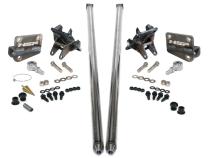 HSP Traction Bars For 2011-2017 Ford Powerstroke 6.7 Liter F350 DRW Crew Cab Long Bed-Illusion Cherry