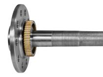 Lh Axle For 2011 Chrylser 9.25 Inch Zf Rear 34.35 Inch Long 31 Spline 5 Lug 9.25 Inch Zf Chy 5 Lug 34.35 Inch Left Hand 31 Spline 11' RAM 1500 Rear Axle Yukon Gear