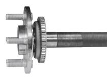 Ya C68262198 Drive Axle Shaft - Gear &amp;amp; Axle 9.25ZF Right Hand Rear Axle For 2019+ RAM 1500 W/ E-Locker Yukon Gear
