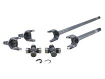 Chromoly Front Axle Kit JK Non-Rubicon Dana 30 27/32 Spline 7166 Ujoint D30 Jk 4340 Front Axle Kit 27 Spline Inner 1350 Joint Fits '07-'17 Yukon Gear