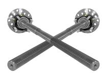 Stage 4 Jeep JK Re-Gear Kit W/Covers Fr/Rr Axles Dana 30/44 5.13 Ratio JK Non-Rubicon D30/D44 Stage 4 Gear Kit Package 5.13 Ratio F&amp;amp;R Covers &amp;amp; 4340 F&amp;amp;R Axle Kits Yukon Gear