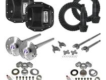 Stage 4 Jeep Jl/Jt Re-Gear Kit W/Covers Fr &amp;amp; Rr Axles Dana 44 3.73 Ratio JL &amp;amp; Jt Rubicon M220 Rear/ M210 Front Stage 4 Gear Kit Package 3.73 F&amp;amp;R Cover &amp;amp; 4340 F&amp;amp;R Axle Kits Yukon Gear