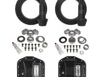 Stage 2 Jeep Jl/Jt Re-Gear Kit W/Covers For Dana 44 4.88 Ratio 28 Spline JL &amp;amp; Jt Rubicon M220 Rear/ M210 Front Stage 2 Gear Kit Package 4.88 Ratio W/ F&amp;amp;R Covers Yukon Gear