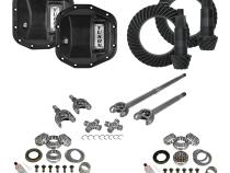 Stage 3 Jeep Jl/Jt Re-Gear Kit W/Covers Front Axles Dana 44 4.88 Ratio JL &amp;amp; Jt Rubicon M220 Rear/ M210 Front Stage 3 Gear Kit Package 4.88 F&amp;amp;R Cover &amp;amp; 4340 Front Axles Yukon Gear