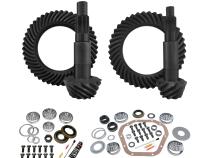 Re-Gear &amp;amp; Install Kit D60 Reverse/Thick Front D80 Rear Ford F350 4.56 00-16 F350 Drw 4.56 Gear/Kit Package D80 Rear (4.10&amp;amp;Up Case)/ D60 Rev Thick (4.10&amp;amp;Down Case) Yukon Gear