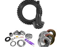 9.75 Inch Ford 3.55 Rear Ring &amp;amp; Pinion Install Kit Axle Bearings &amp;amp; Seal 9.75 Inch Ford 3.55 Rear R&amp;amp;P Gear/ Install Kit Package W/ Ak 1561 '11-'19 Trucks Yukon Gear
