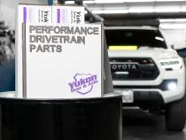 Ring &amp;amp; Pinion Gear Kit Package Front &amp;amp; Rear With Install Kits - Toyota 8/7.5R Toyota Tacoma 95-04 4Runner 96-02 With Factory Locker (8/7.5R) 4.56 Ratio Gear Package Yukon Gear