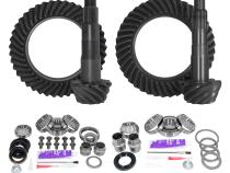 Ring &amp;amp; Pinion Gear Kit Package Front &amp;amp; Rear With Install Kits - Toyota 8.4/8 Inch IFS Toyota 05-15 Tacoma (8.4/8 Inch ifs) 4.11 Ratio Gear Package (Fits 3.91 &amp;amp; Up Front Case) Yukon Gear