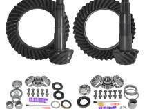 Ring &amp;amp; Pinion Gear Kit Package Front &amp;amp; Rear With Install Kits - Toyota 8.2/8 Inch IFS Toyota 2010&amp;amp; Up 4RUNNER/ Fj Cruiser W/O Locker (8.2/8 Inch ) 4.88 Gear Package (For 3.73&amp;amp; Dwn Front Case) Yukon Gear