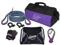 Recovery Gear Kit With 3/4 20-Foot Long Kinetic Rope Shackles &amp;amp; More Recovery Gear Kit W/ 3/4 Inch Rope Yukon Gear