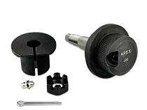 Apex Chassis Heavy Duty Front Upper Ball Joint, Knurled 18-21 Jeep Wrangler JL JLU/Gladiator JT Apex Chassis