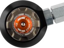 Shock Absorber 18-On Jeep Wrangler JL Front 2.5 Truck Performance Elite Series Remote Reservoir 3.5-4 Inch Lift Dual Speed Compression Kit FOX